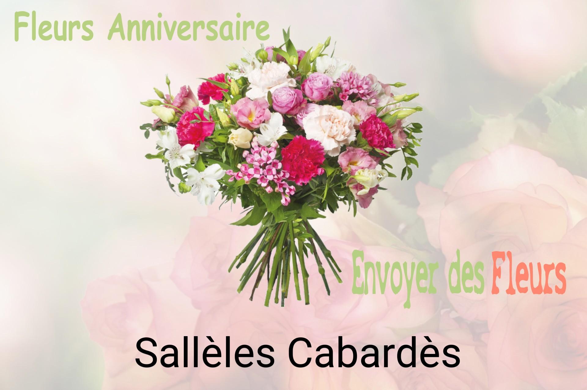 Bouquet de fleurs d’anniversaire livré à Sallèles-Cabardès